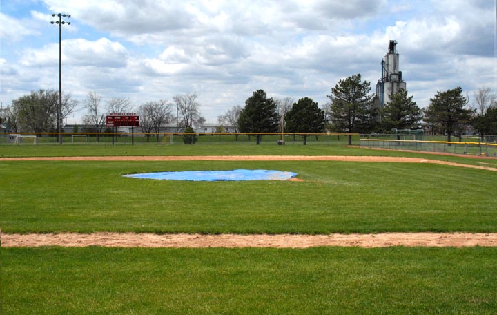 clarence mitchell field 
infield