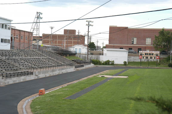 current view of Beatrice stadium
