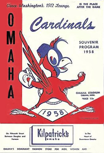 St. Louis Cardinals Vintage 1954 Scorecard Poster