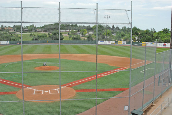Kearney memorial Basball Field Nebraska infield