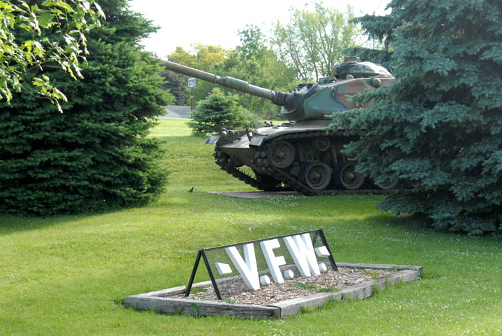 Tank in riverside Park Neligh Nebraska