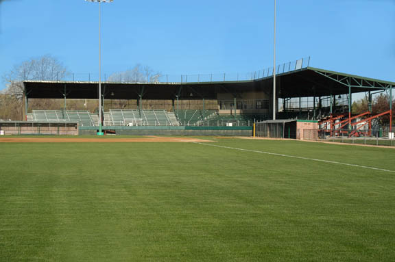 present view of sherman field