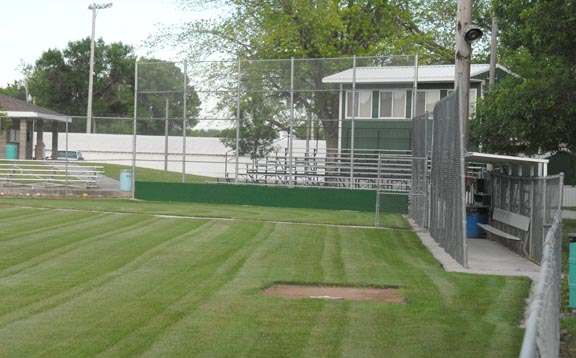 Wisner Nebraska Baseball entrance